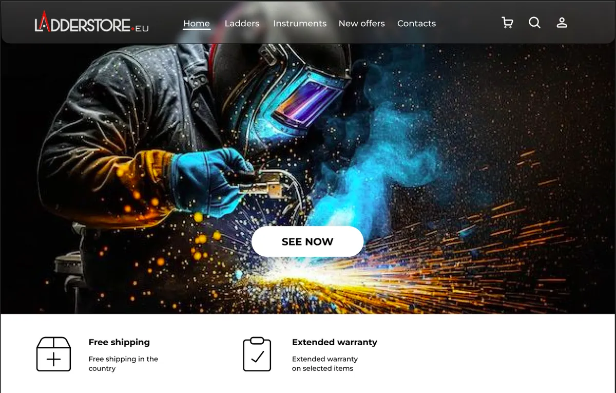 LadderStore.eu — Европейски магазин за стълби